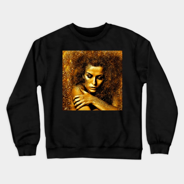 WOMAN REBORN Crewneck Sweatshirt by Overthetopsm